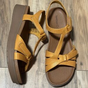 BareTraps Women's Mustard Sandals